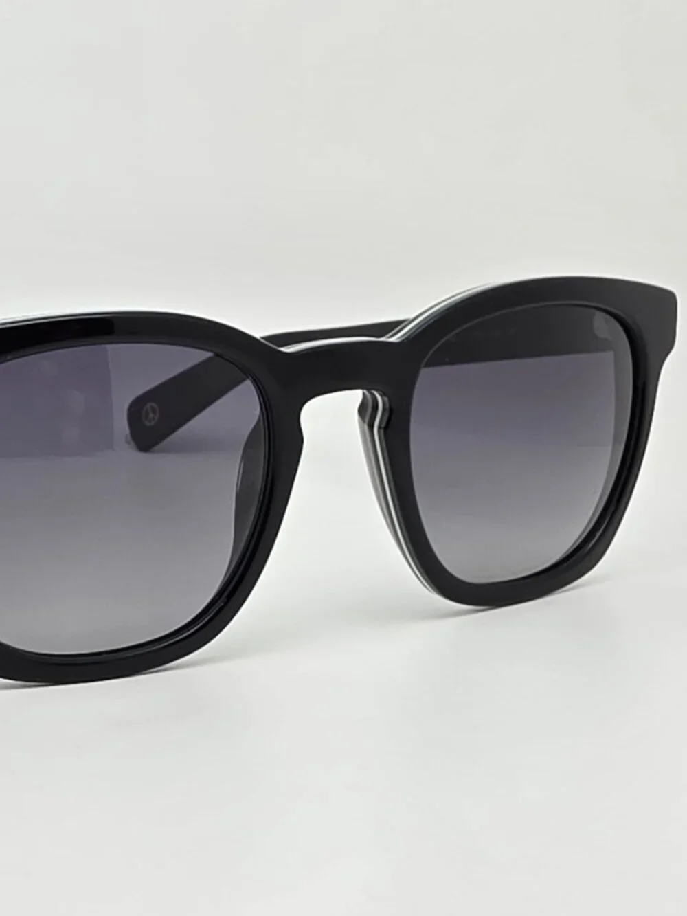 Paul Smith PM8217-S Rockley Onyx Stripe Frame Polarized Grey Lens Sunglasses